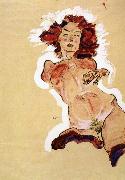 Egon Schiele Female Nude Spain oil painting artist
